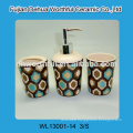 2015 new style ceramic bathroom accessories set,bathroom three-piece suit